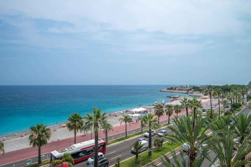 ニースLe Balcon De La Baie Des Angesアパートメント エクステリア 写真