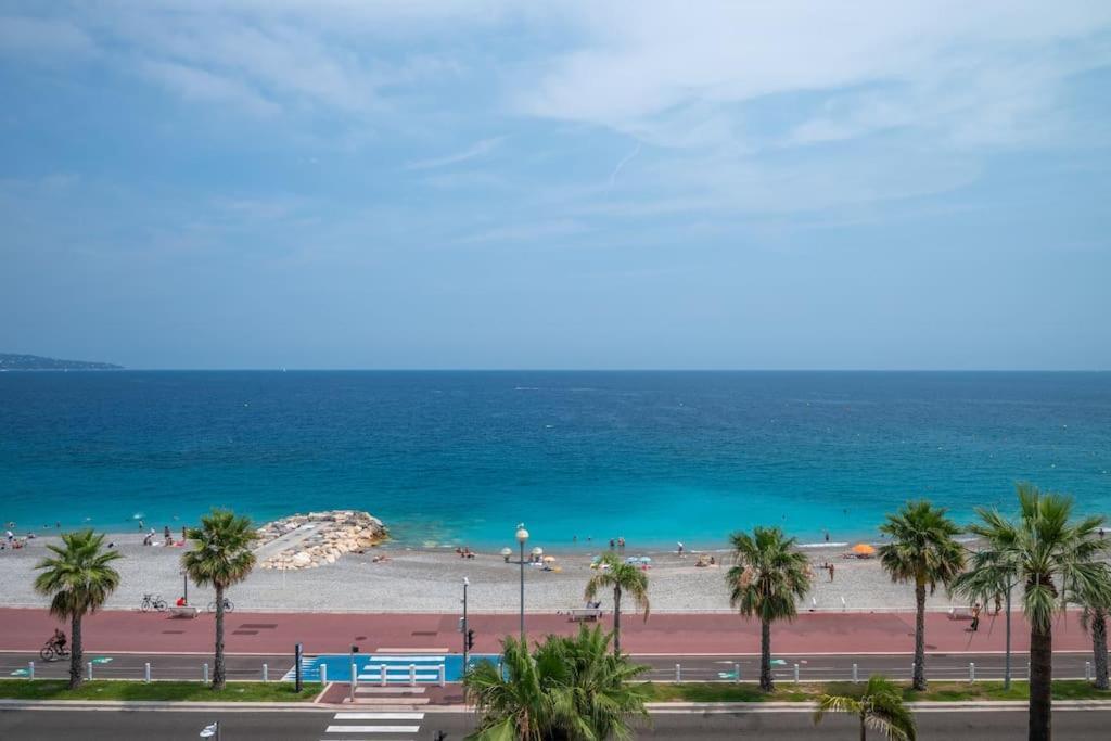 ニースLe Balcon De La Baie Des Angesアパートメント エクステリア 写真